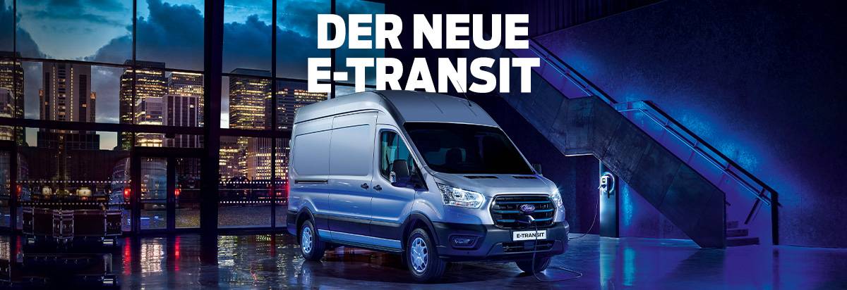 Der neue Ford E-Transit bei Auto Pichler GesmbH in Asten