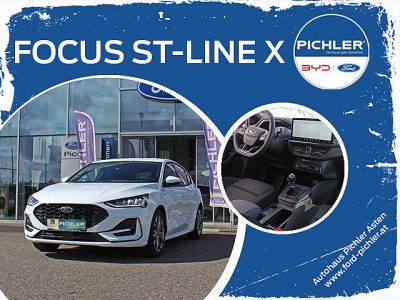 Ford Focus ST-Line X 1,0 EcoBoost 125PS WOW AKTION bei Auto Pichler GesmbH in Asten