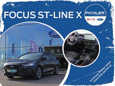 Ford Focus ST-Line X  Turnier 1,0 EcoB. 125PS LAGER AKTION bei Auto Pichler GesmbH in Asten